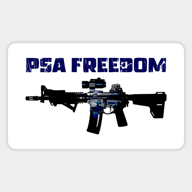 PSA FREEDOM AR 15 Rifle Magnet by Aim For The Face